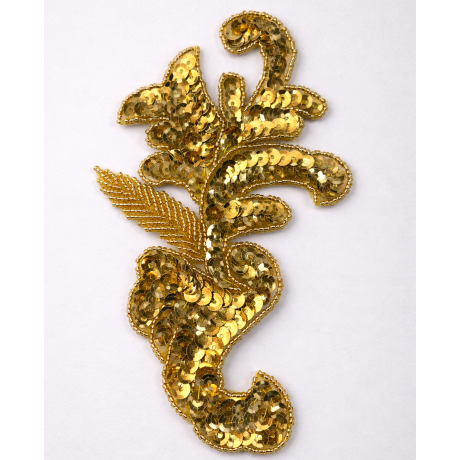 Aplikacja cekinowa -ZŁOTA 2